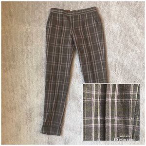 J BRAND Plaid Super Trendy Pants